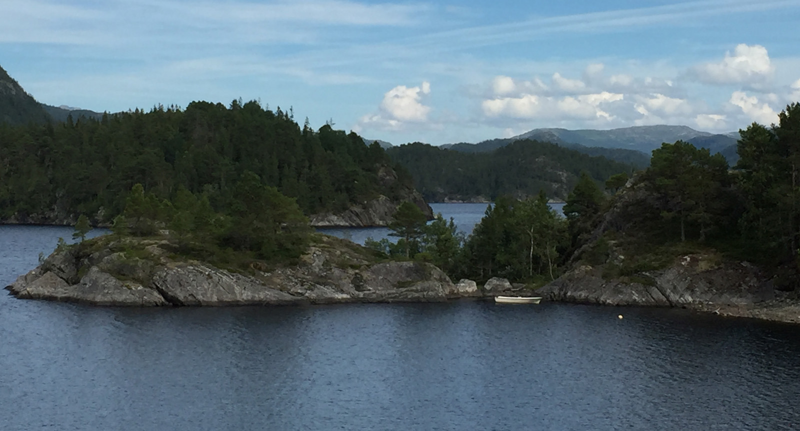 Fjorde wie Seen